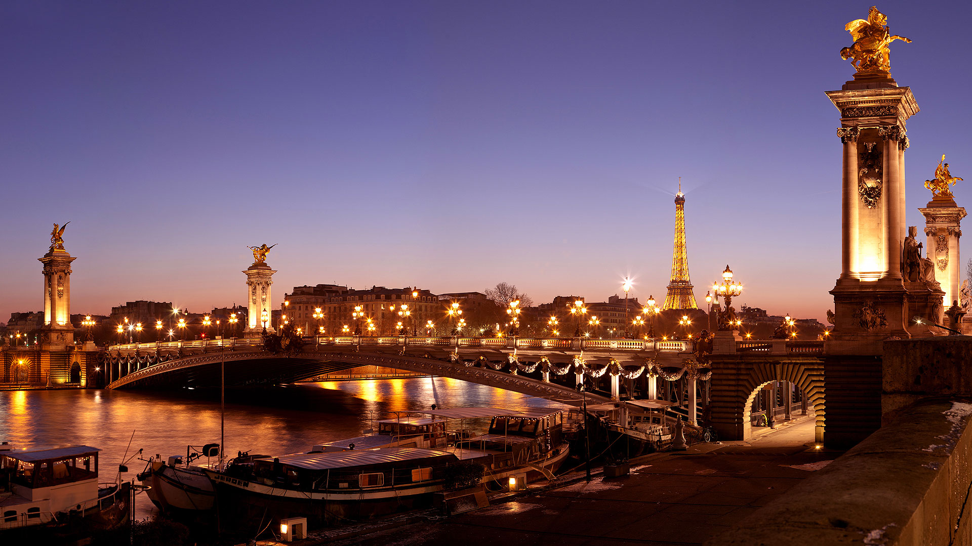 Le pont Alexandre-III, symbole de l’amitié franco-russe