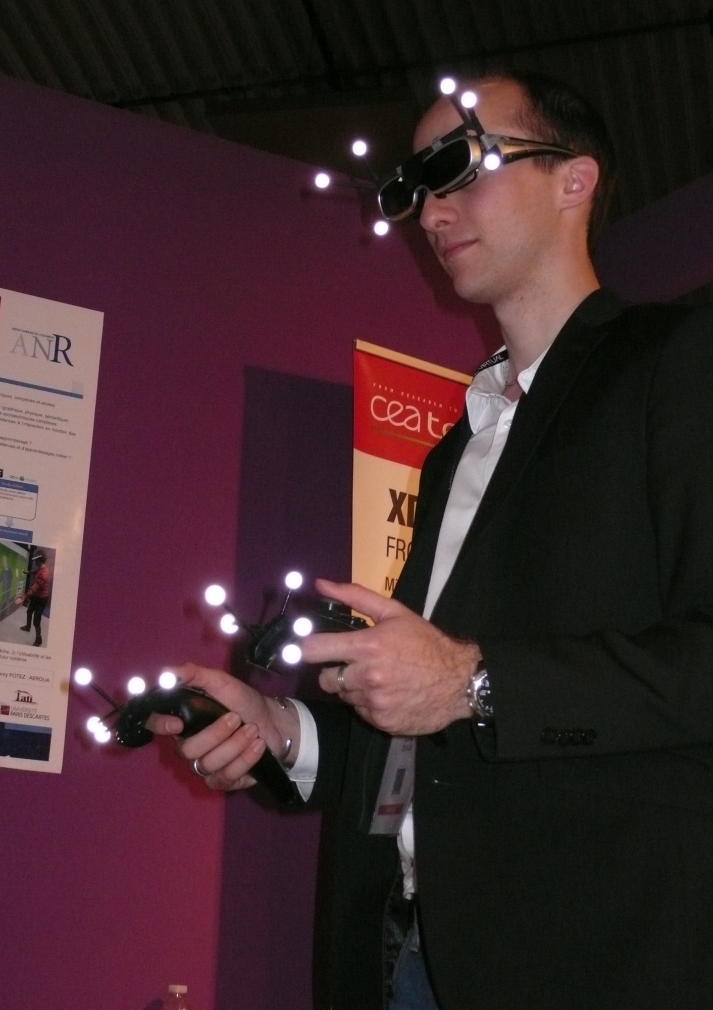 Le harnachement de la réalité virtuelle