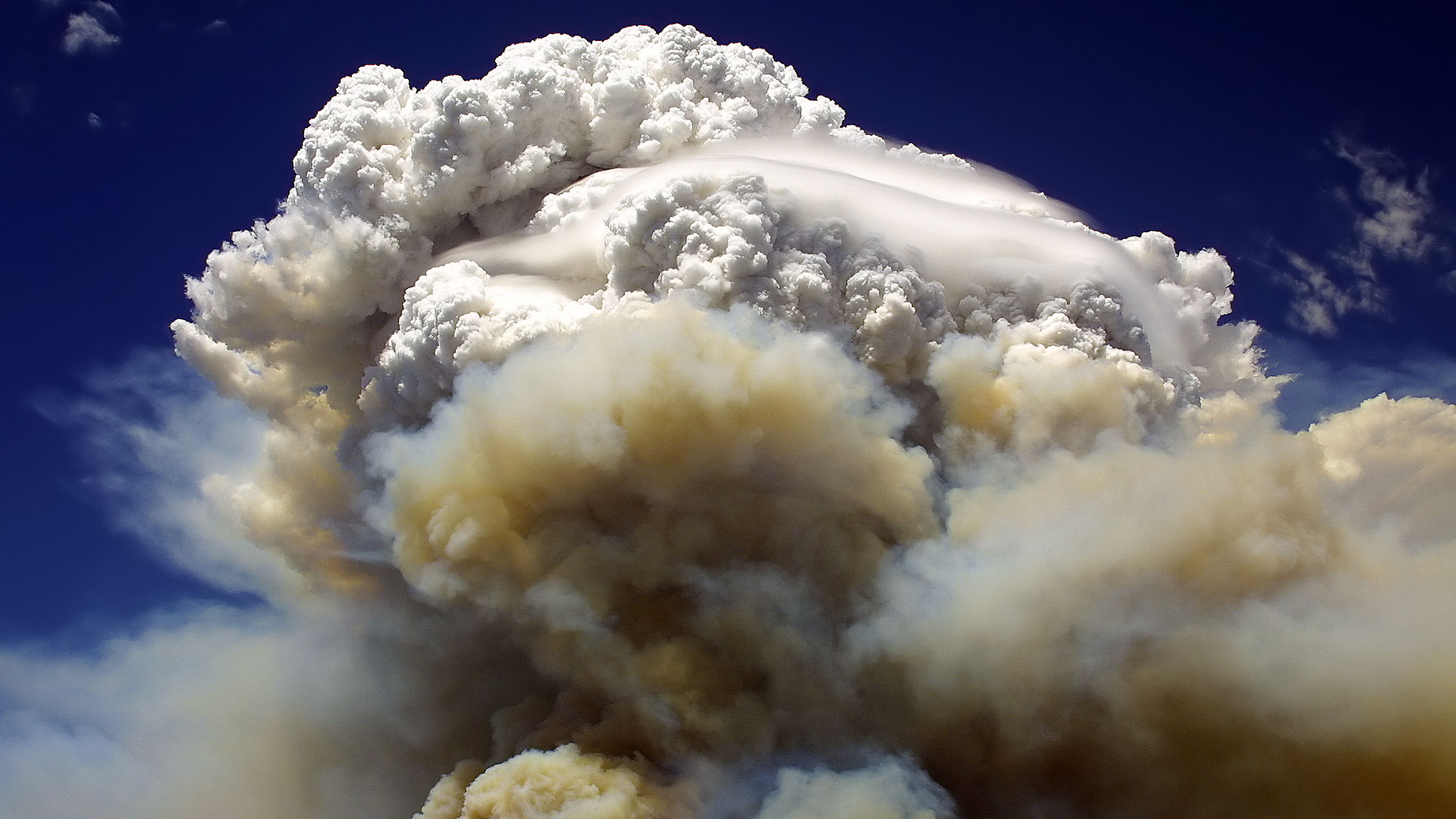 Le pyrocumulus, un nuage d'incendie