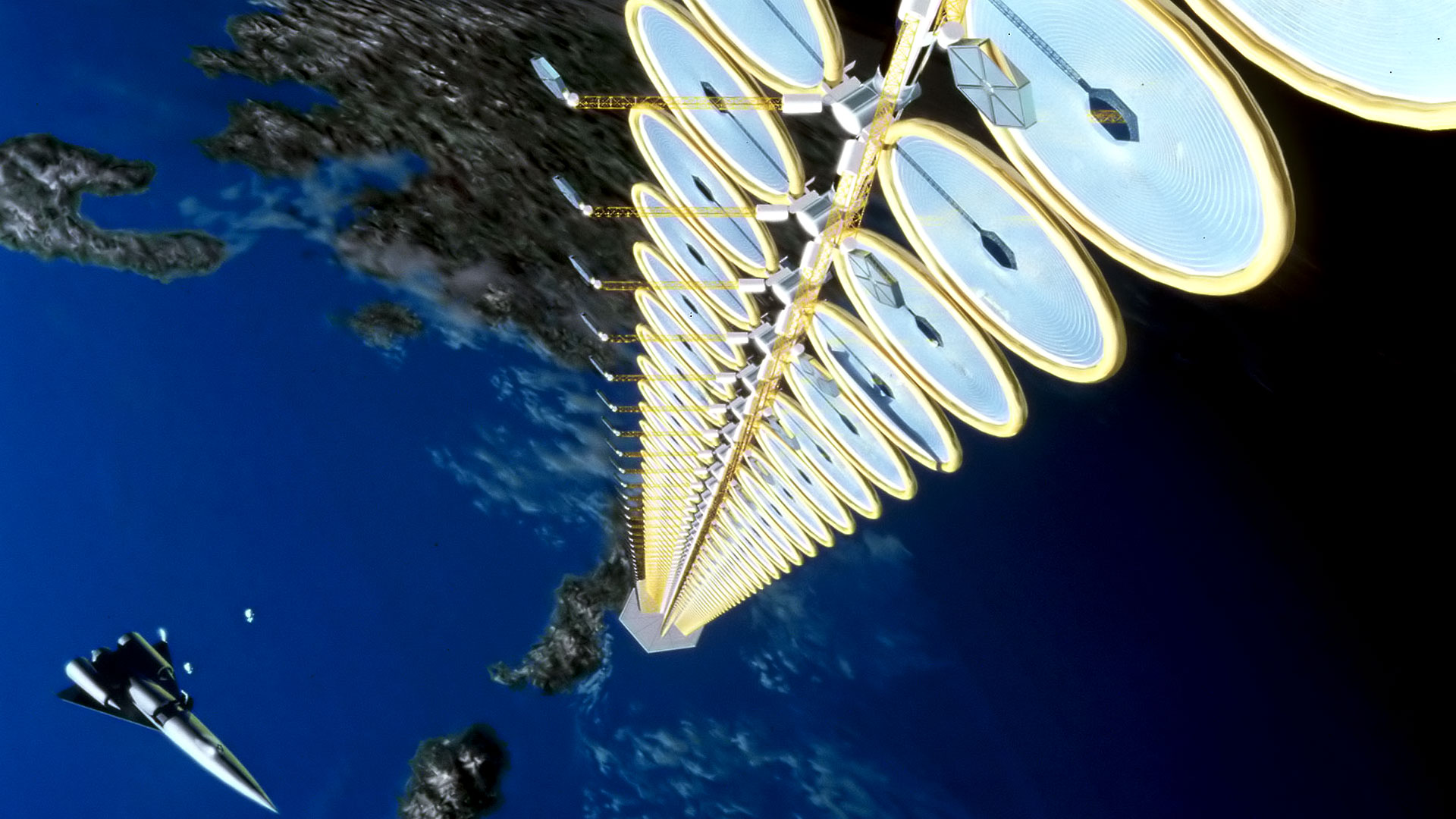 Sun Tower, la centrale solaire orbitale de la Nasa