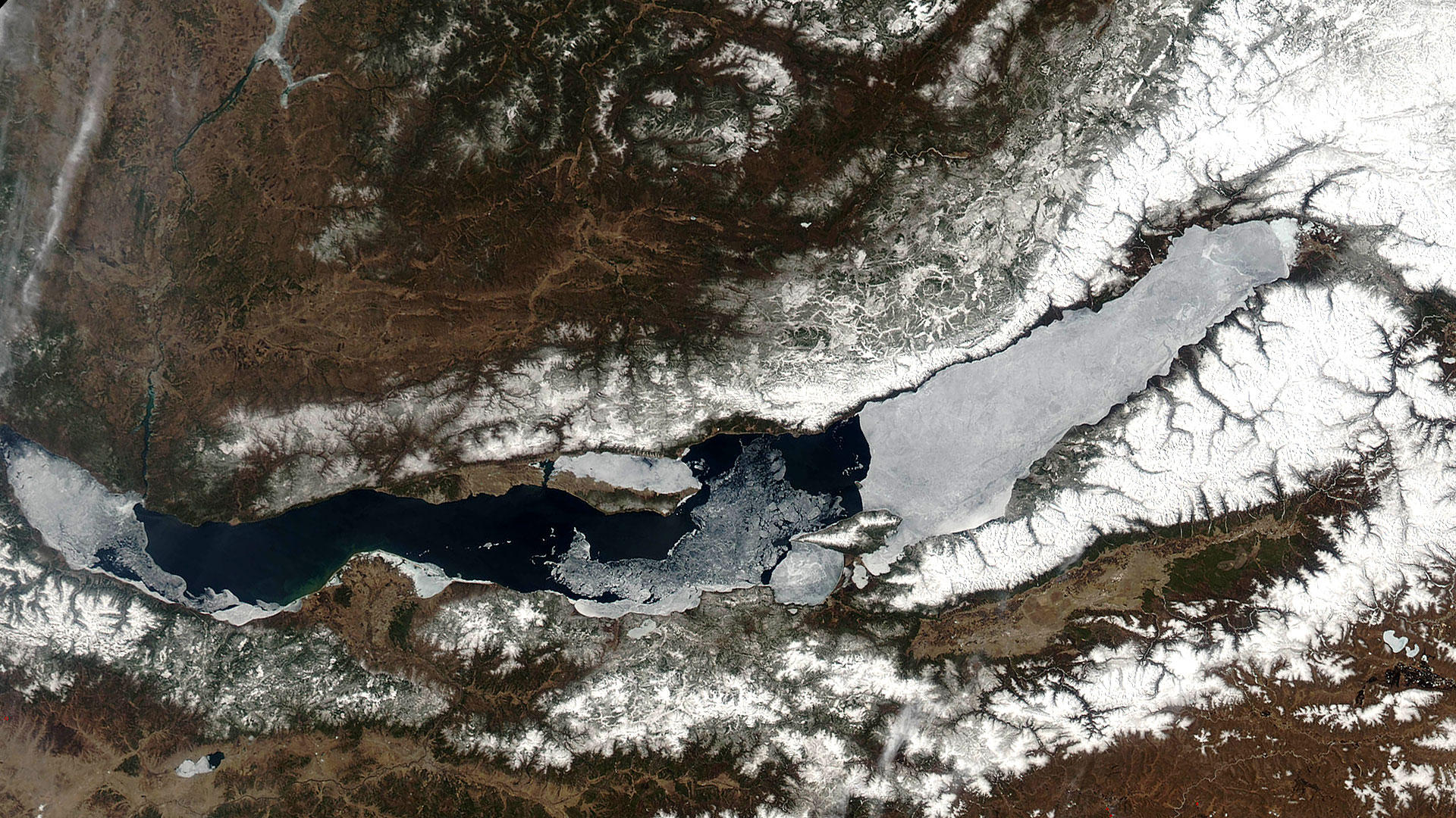 Le printemps du lac Baïkal