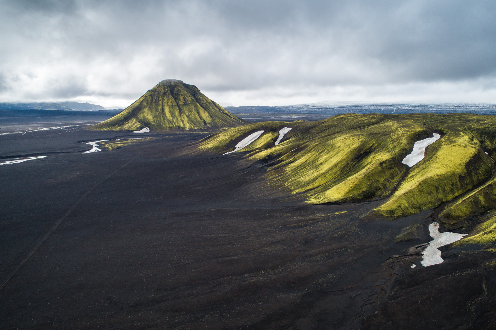 Hautes terres d'Islande : la montagne Malifell