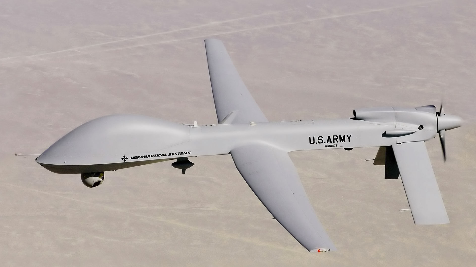 Le drone de combat MQ-1C Grey Eagle