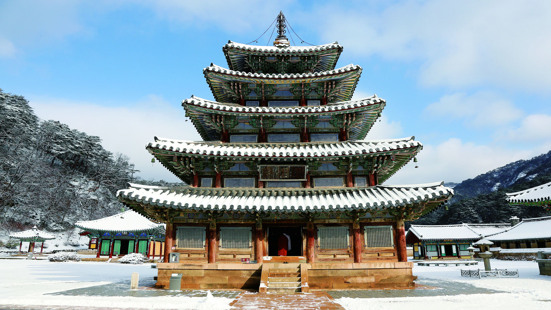 Corée du Sud : les Sansa, monastères bouddhistes de montagne
