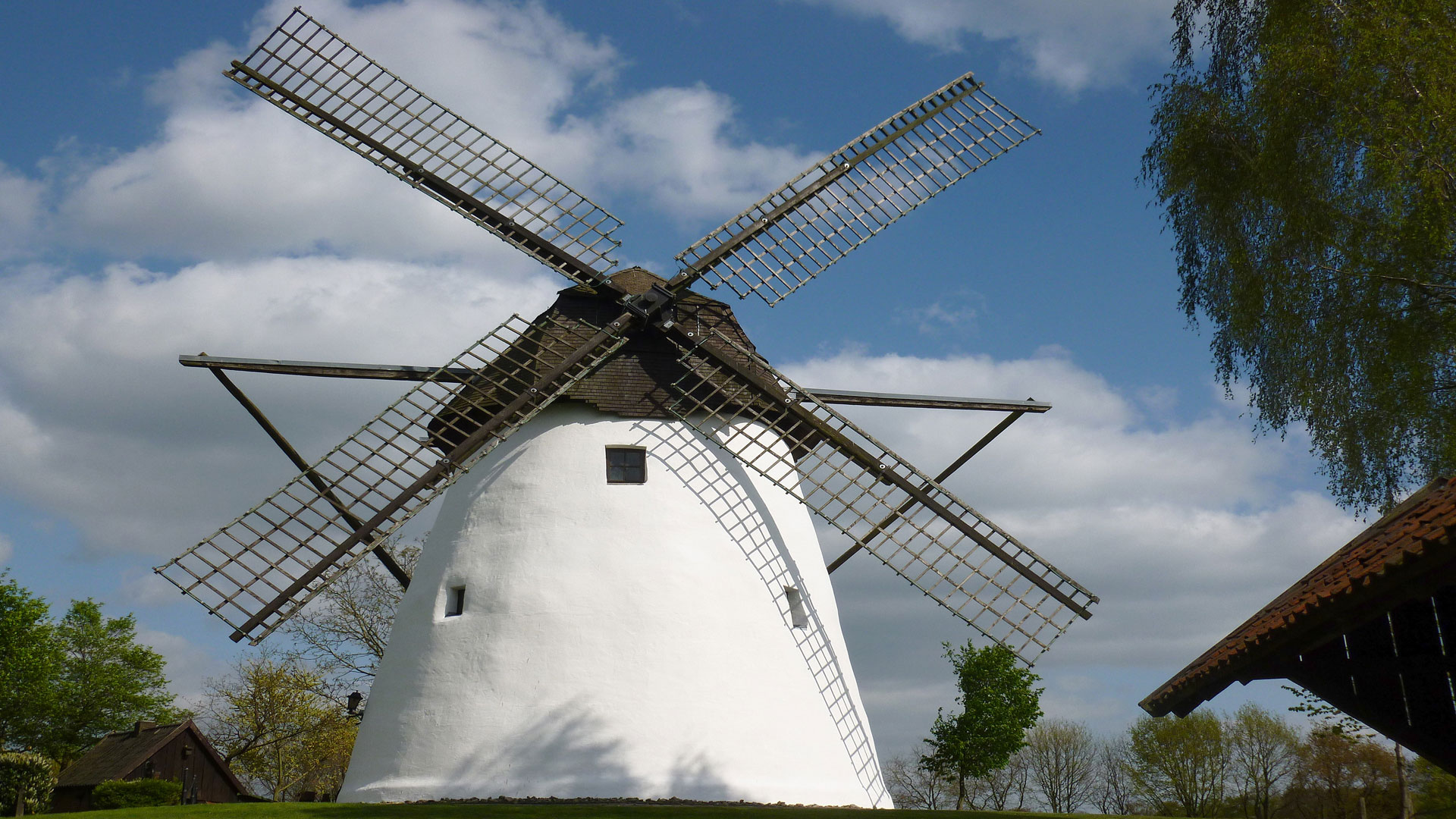Le moulin à vent de Reken, Allemagne
