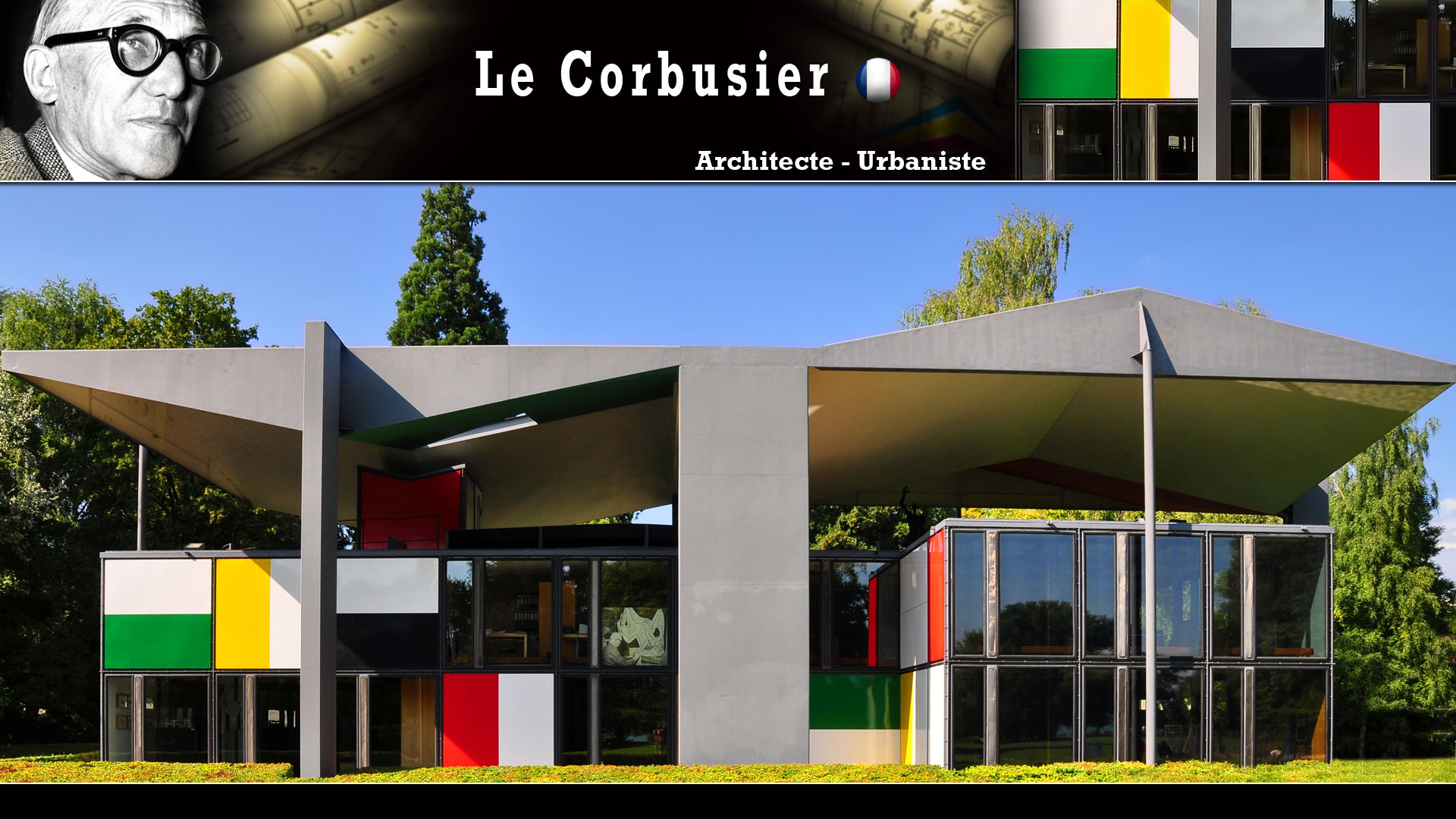 Le centre Le Corbusier : un musée de verre et d’acier, en Suisse