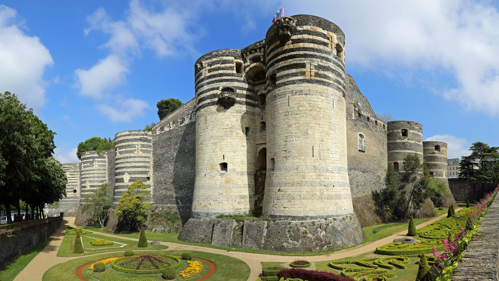 Le château d'Angers, la forteresse imprenable
