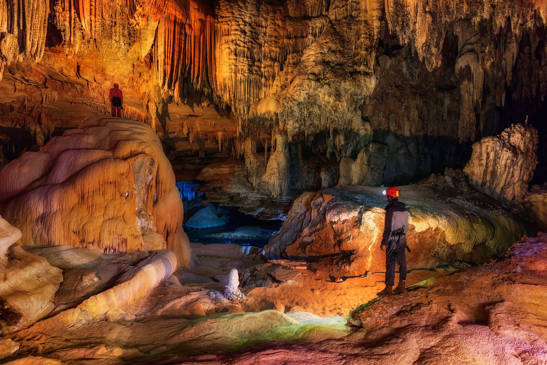 La grotte São Bernardo, un dédale de 12 kilomètres