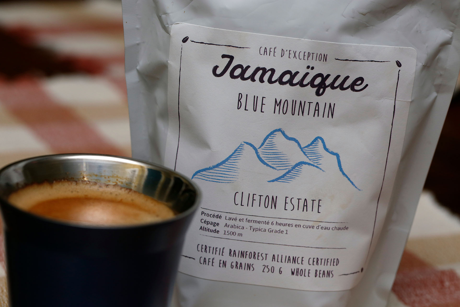 Café « Blue Moutain » le meilleur du monde avec une saveur douce et peu amère