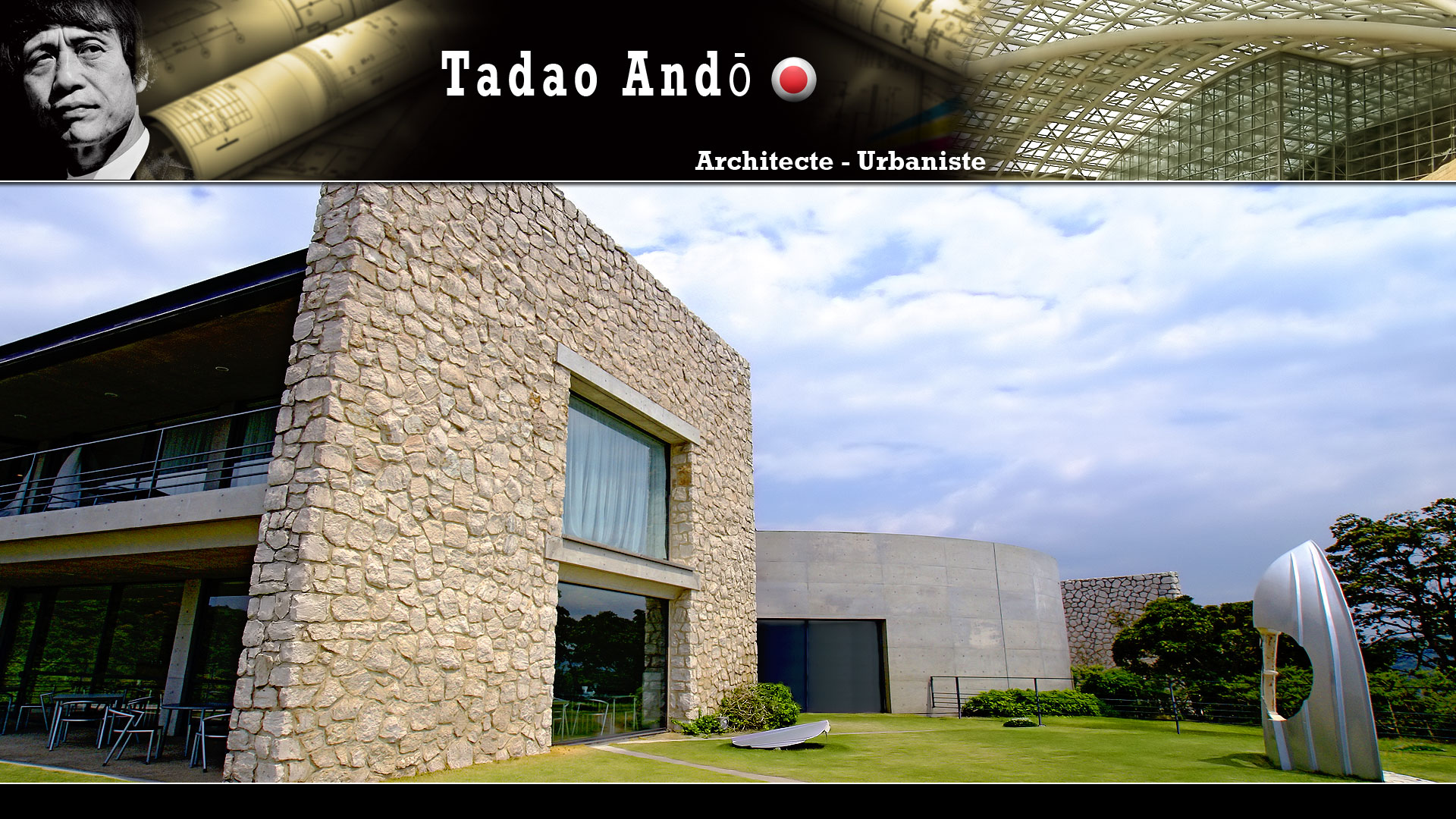 Maison-Musée Benesse à Naoashima par l'architecte Tadao Ando