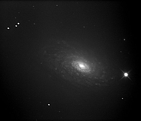 M63 (Sunflower galaxy ou Galaxie du