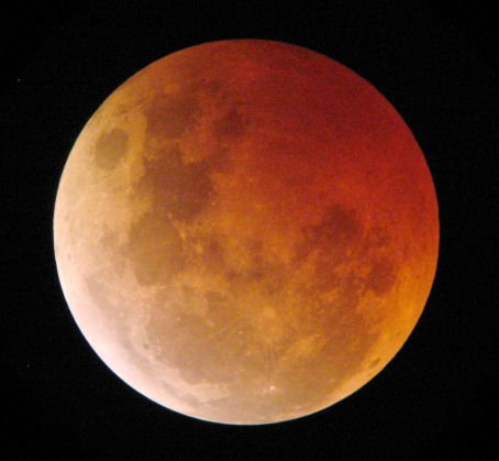 Eclipse Totale de Lune  du 28 Octobre 2004