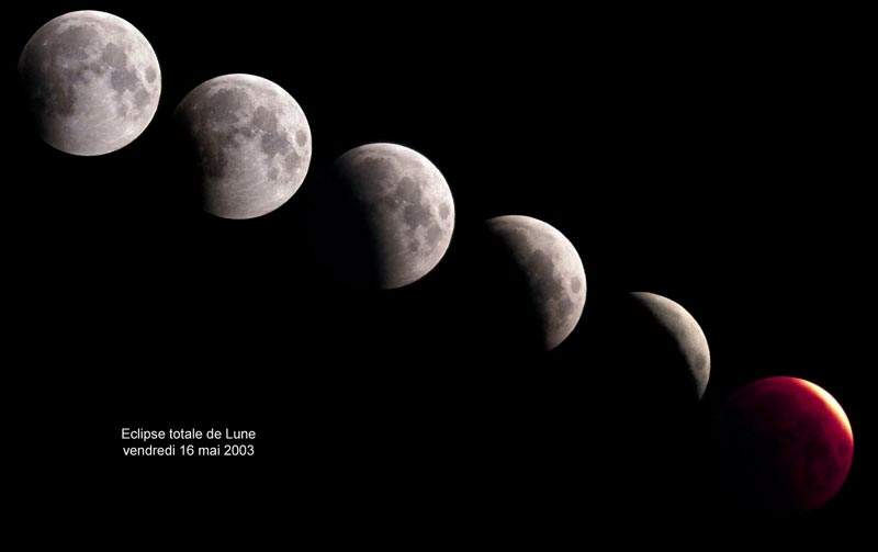 Eclipse Totale de Lune - 16 Mai 2003