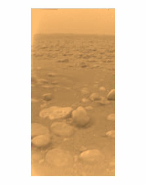Surface de Titan en couleurs