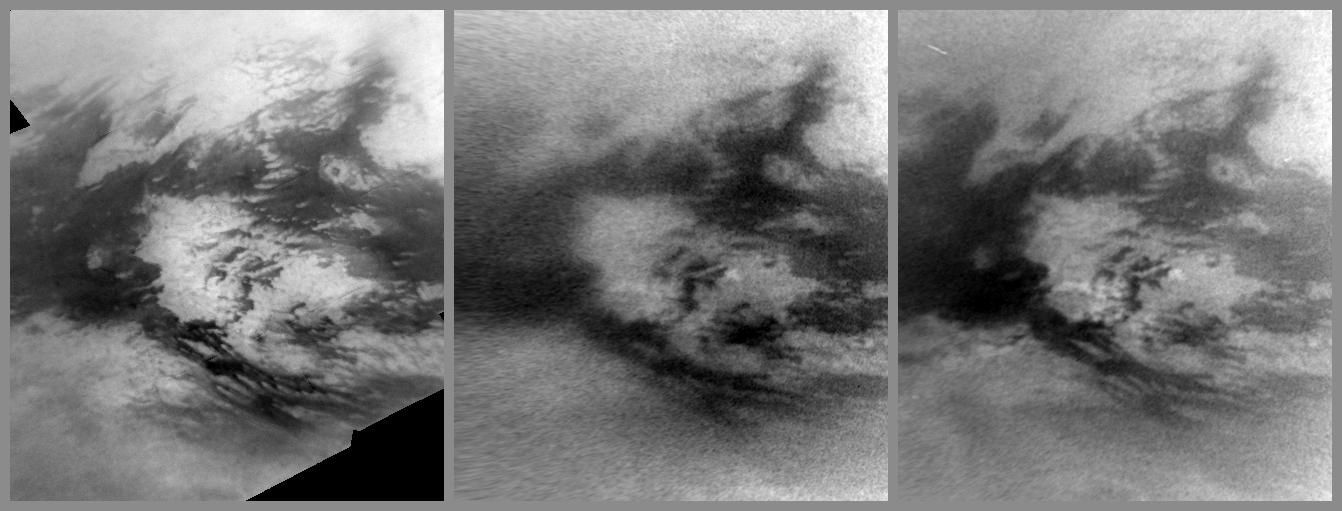 Pluies de méthane sur la région Adiri de Titan
