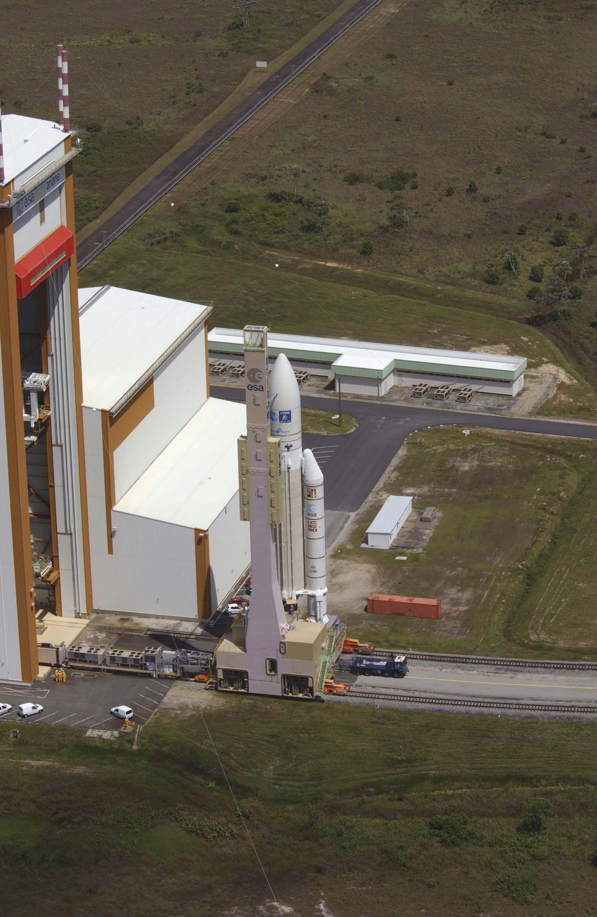 Transfert d'Ariane 5