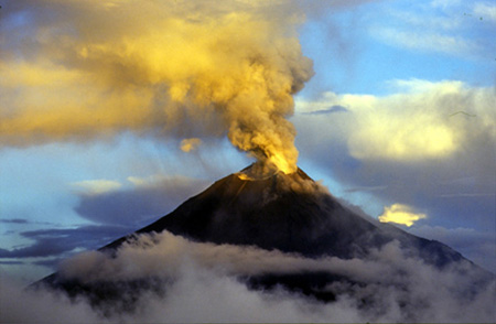 Equateur : Eruption du Tungurahua
