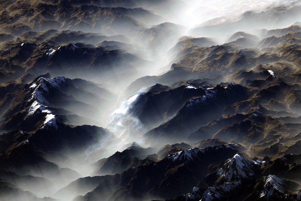 La cordillère des Andes, chaîne de montagnes