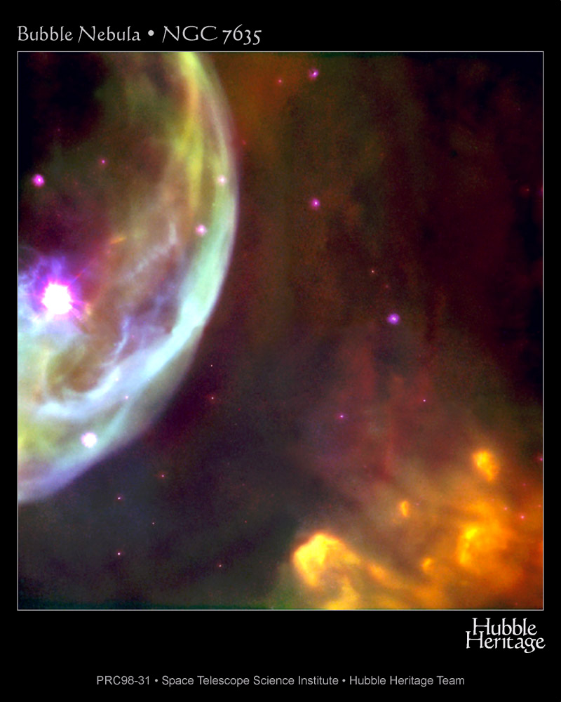 Hubble : Nébuleuse bulle
