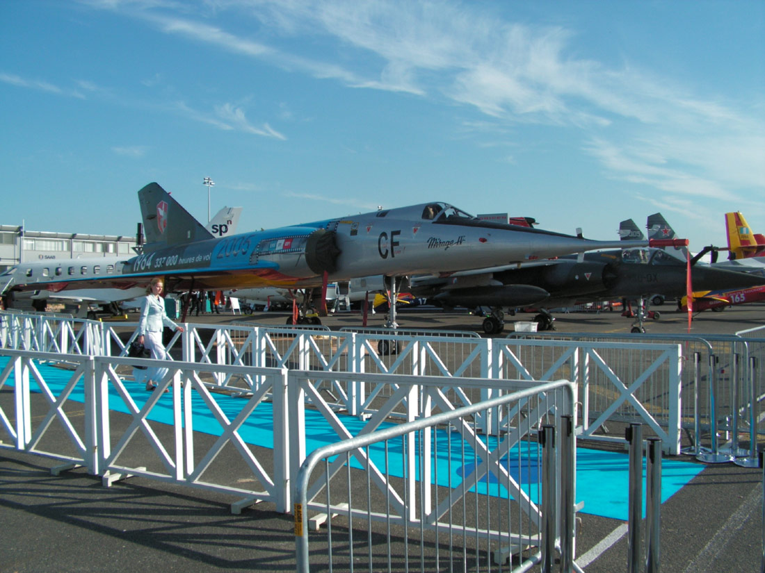 Mirage IV au Salon du Bourget