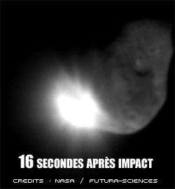 Photo Deep Impact - Impact !