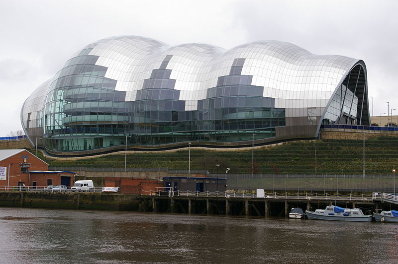 Le Sage Gateshead, de l'architecte Norman Foster, en Angleterre