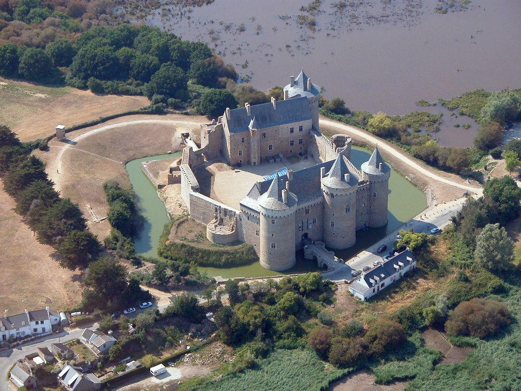 Le château de Suscinio, dans le Morbihan