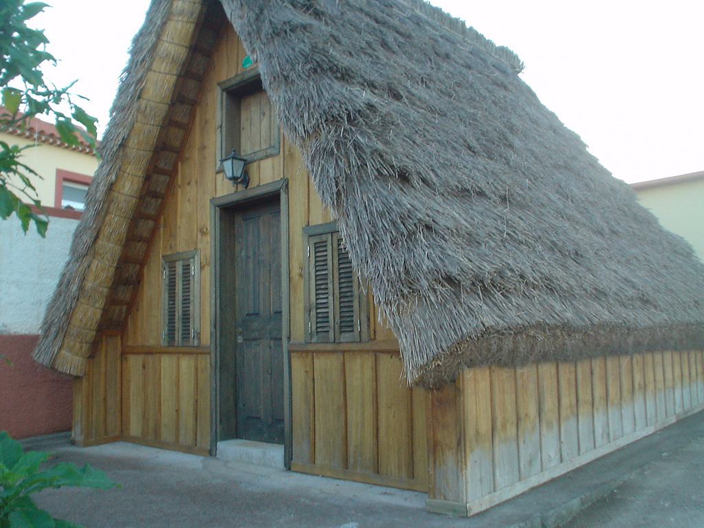 Maison traditionnelle de Santana, au Portugal