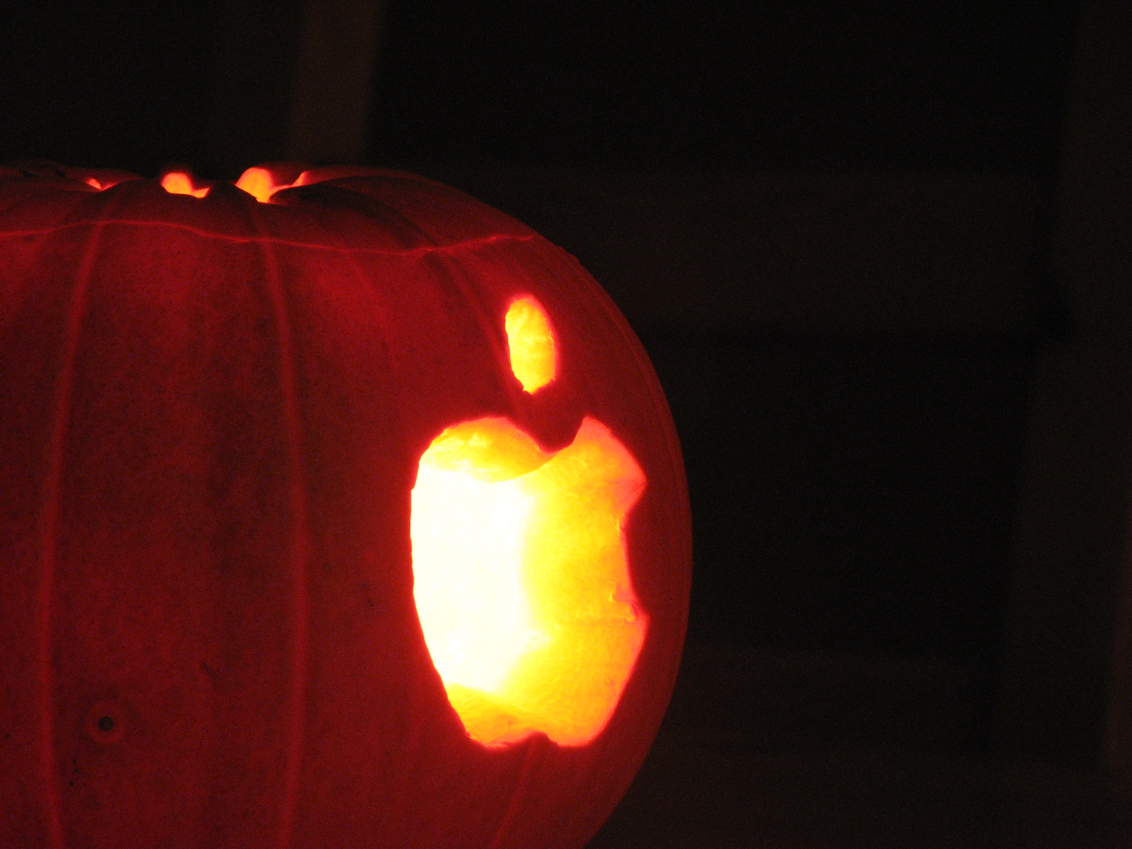 L'iPumpkin, une citrouille Apple pour fêter Halloween