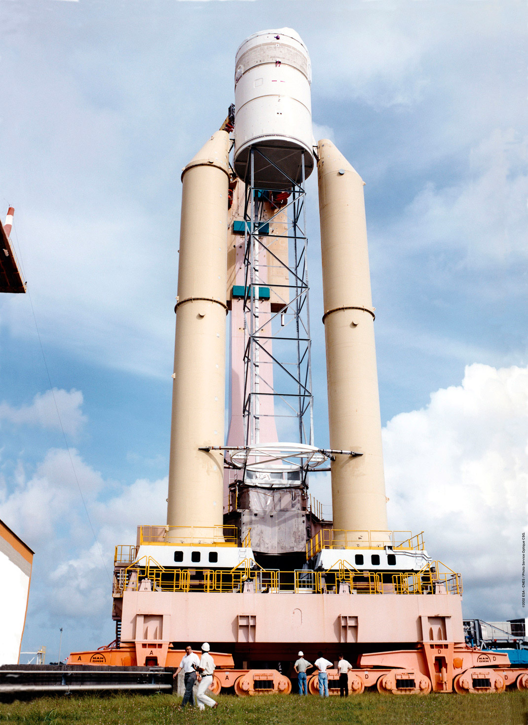Maquette d'Ariane 5 ECA