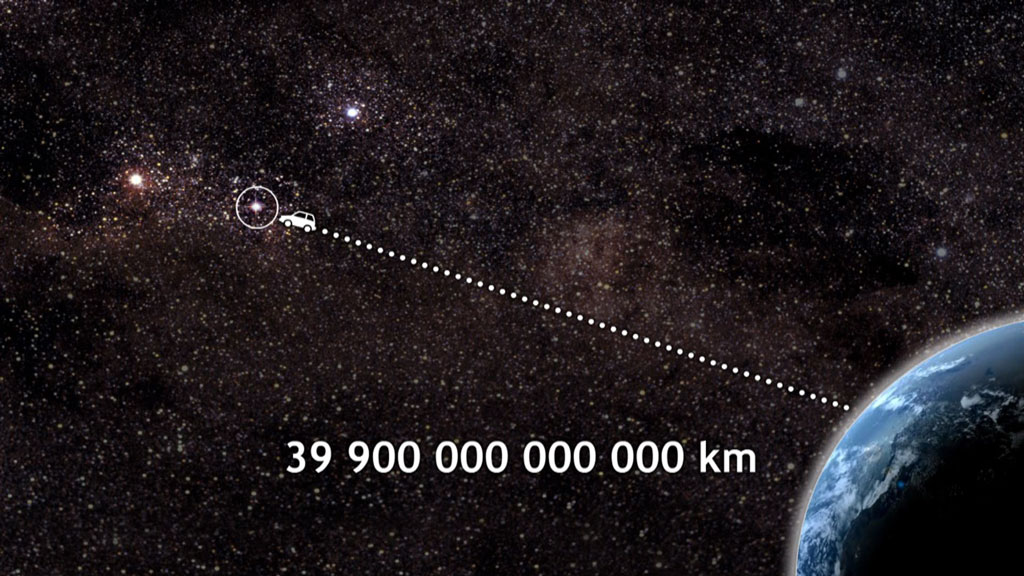 Proxima du Centaure, l'étoile la plus proche du Soleil