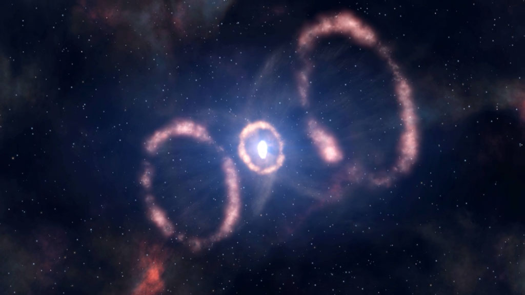 L'explosion d'une étoile à neutrons en supernova