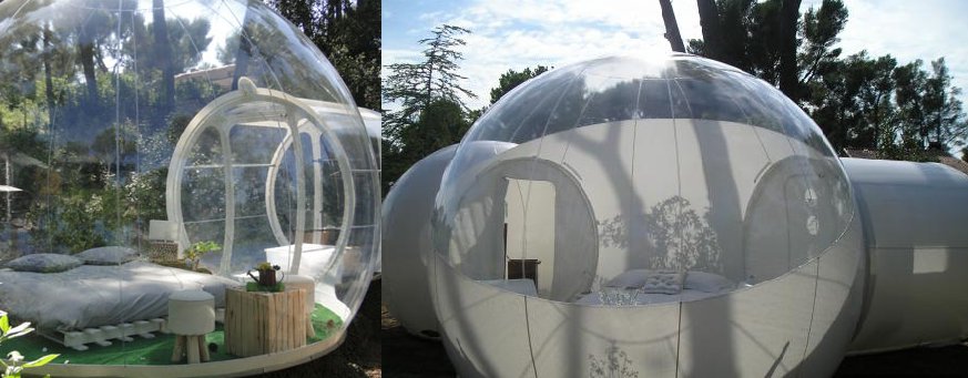 L'hôtel Attrape'Rêves, dormir dans une bulle au milieu des arbres