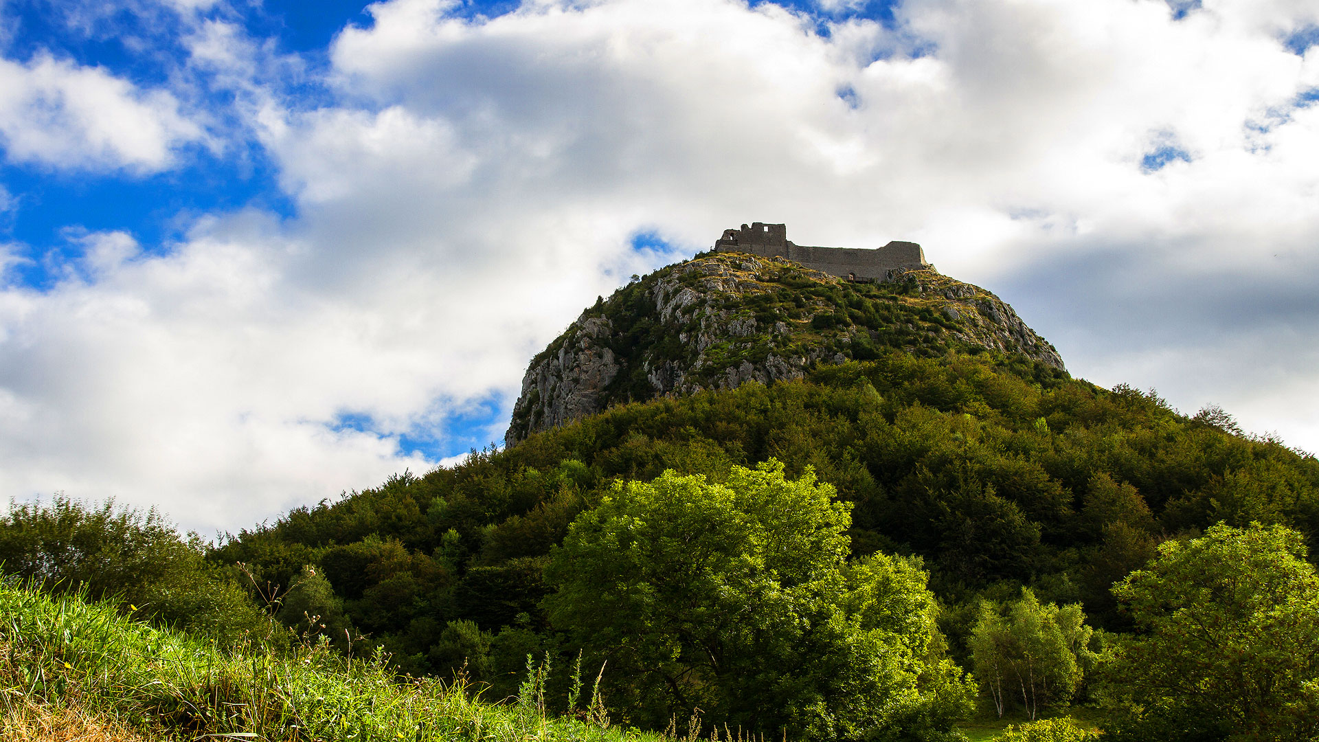 Le château de Montségur et la fin des cathares