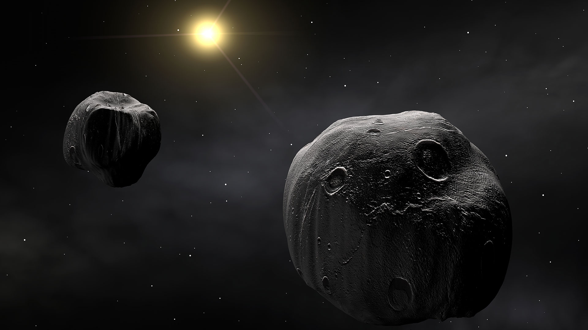 (90) Antiope, l’astéroïde double