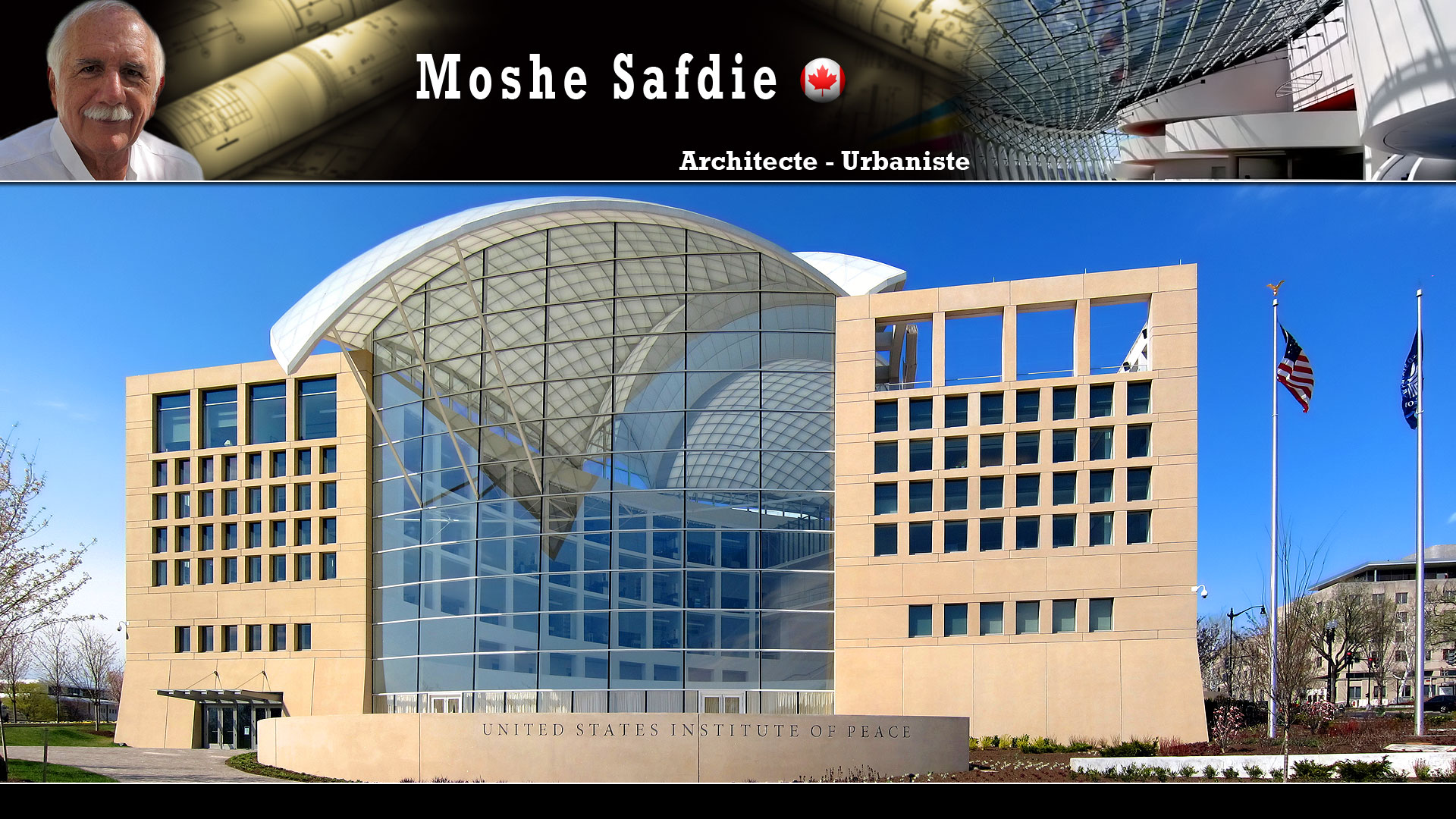 L'institut des États-Unis pour la paix, à Washington, par Moshe Safdie