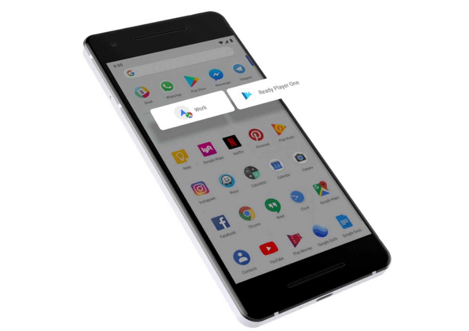 Android 9 Pie s'adapte aux habitudes des usagers. © Google