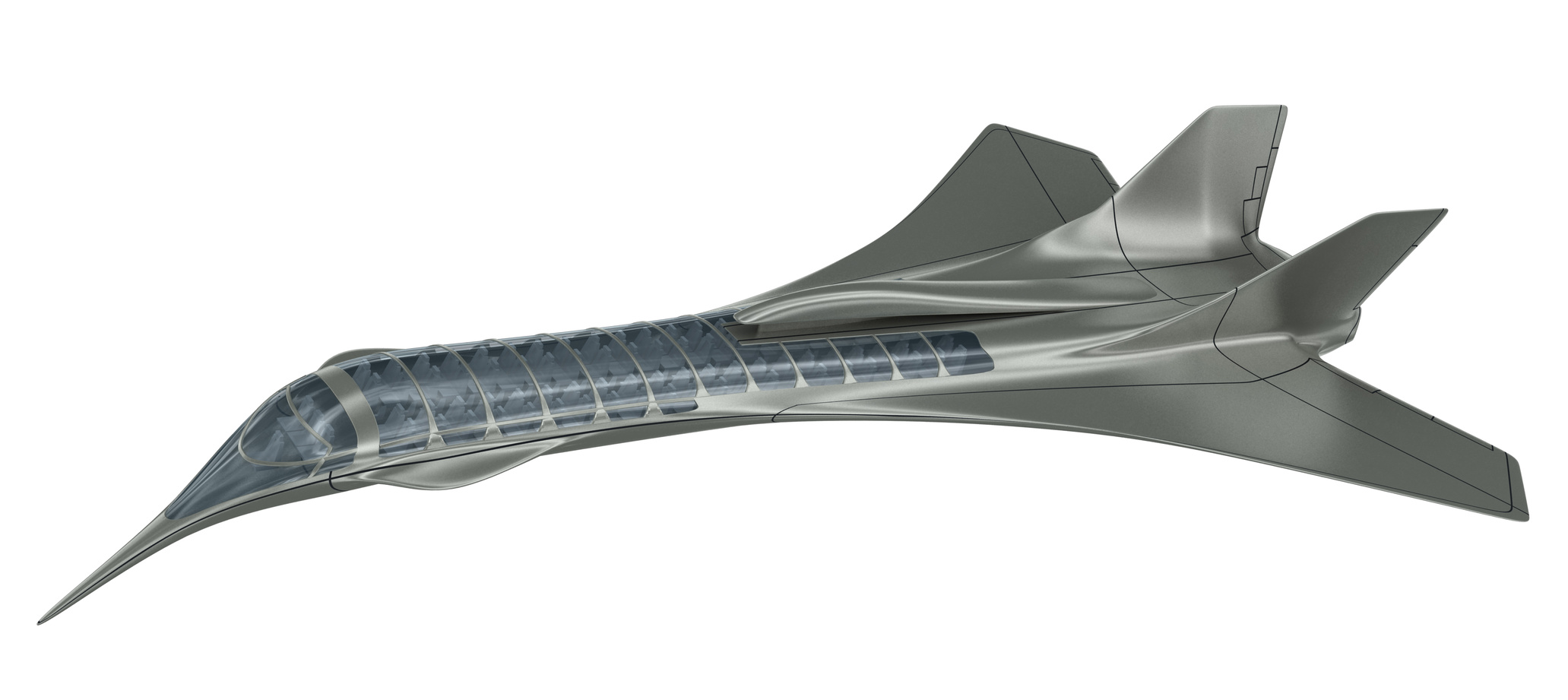 Plusieurs projets d’avions supersoniques ambitionnent de reprendre le flambeau du Concorde. © 3000ad, Fotolia

