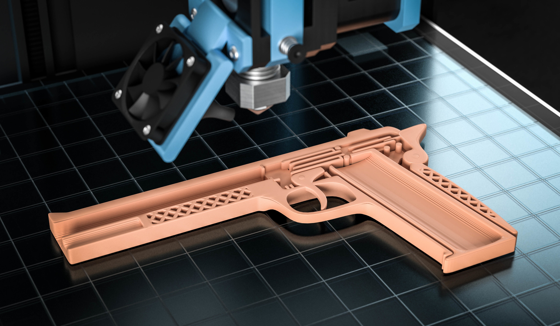 L’impression 3D d’armes à feu est actuellement au centre d’une bataille juridique aux États-Unis. © Fotomek, Fotolia

