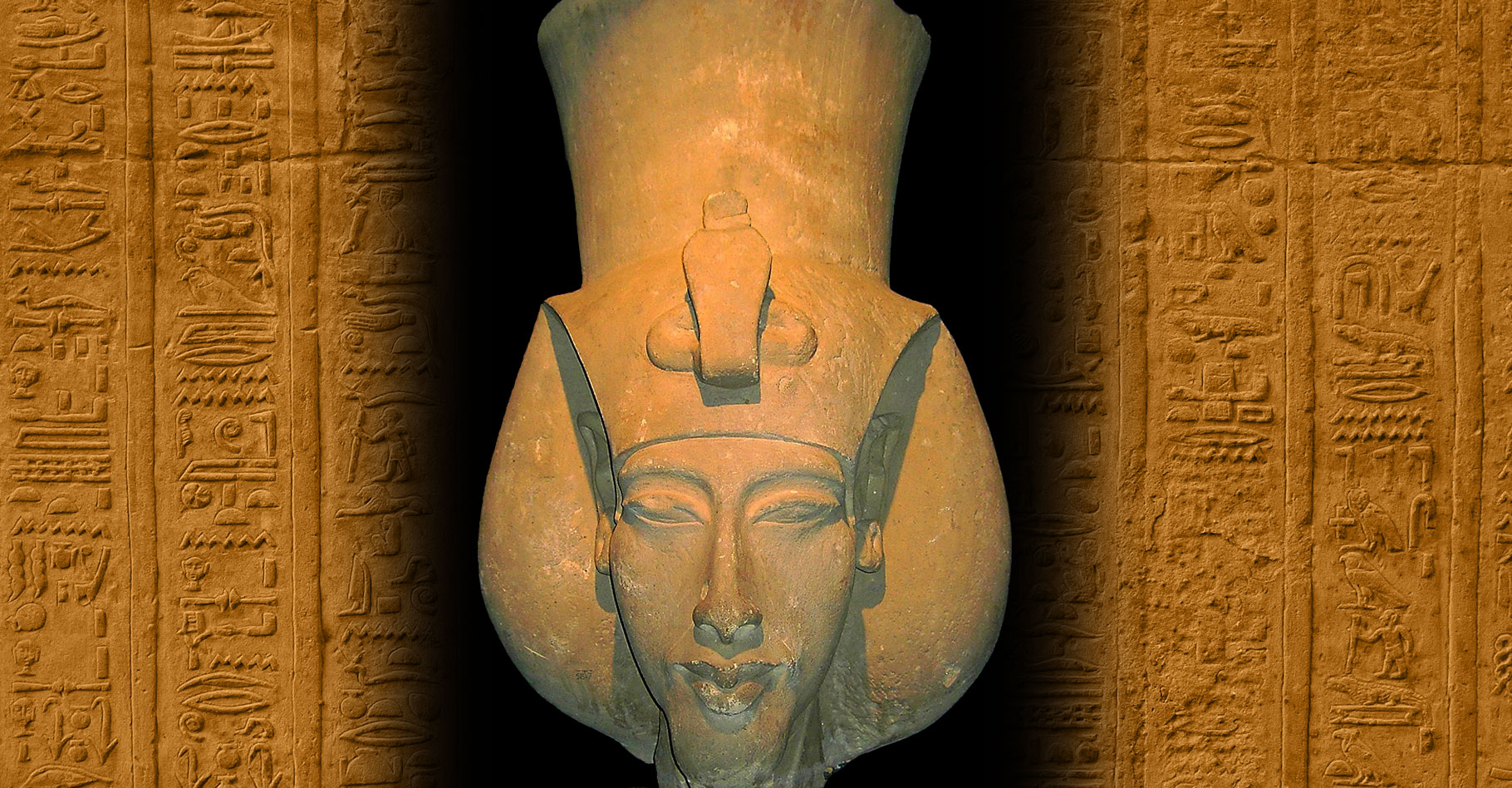 Le pharaon Akhenaton, fils d'Amenophis III, a voulu imposer le culte d'un dieu unique, Aton. © DR