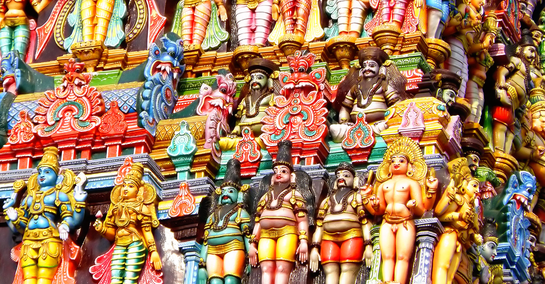 Madurai et le temple de Mînâkshî, aux couleurs éclatantes