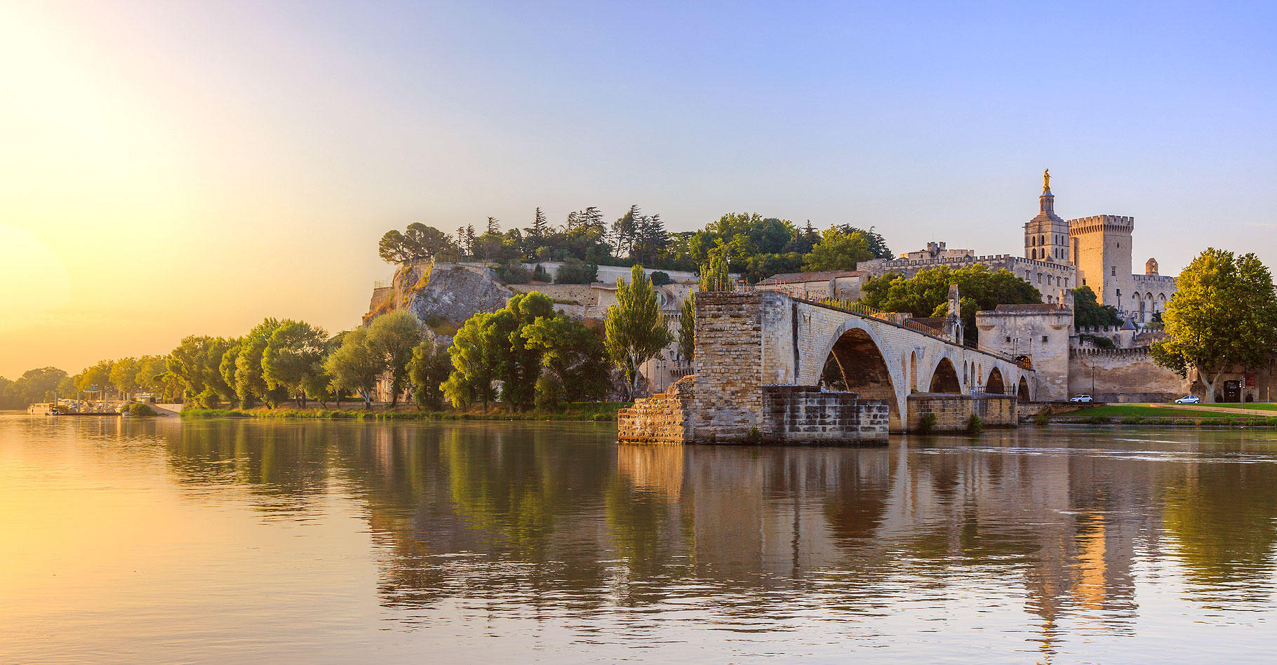 Le pont d'Avignon, ancien pont Saint-Bénézet
