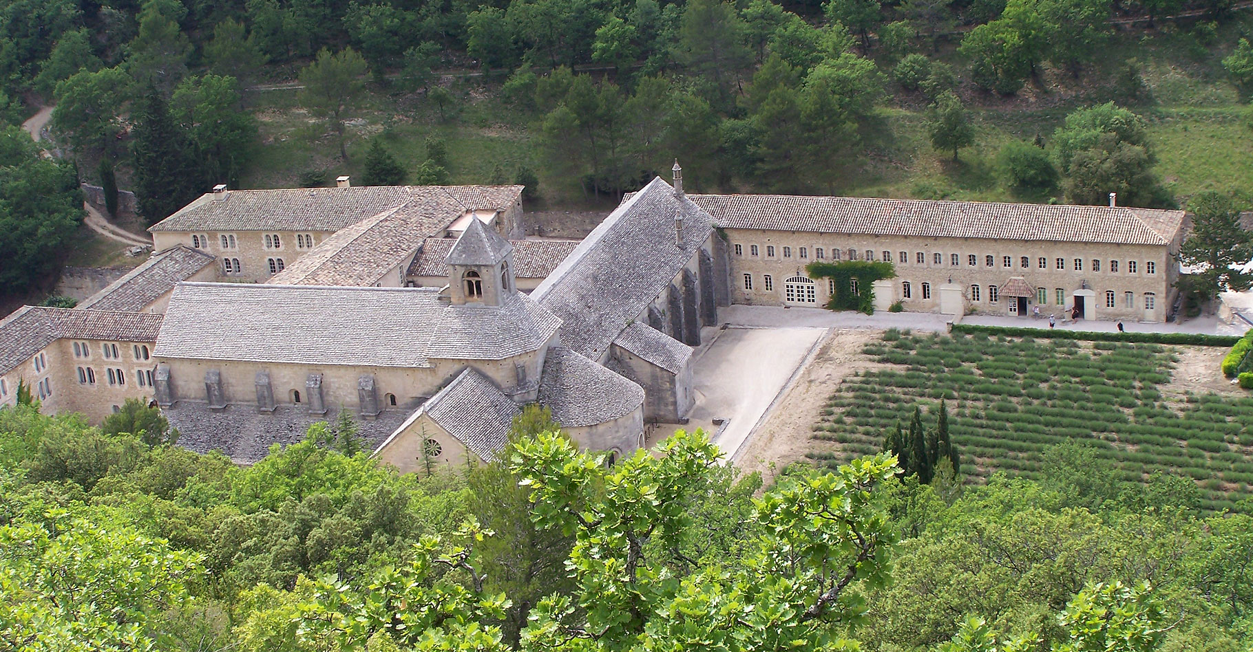 L'abbaye Notre-Dame de Sénanque