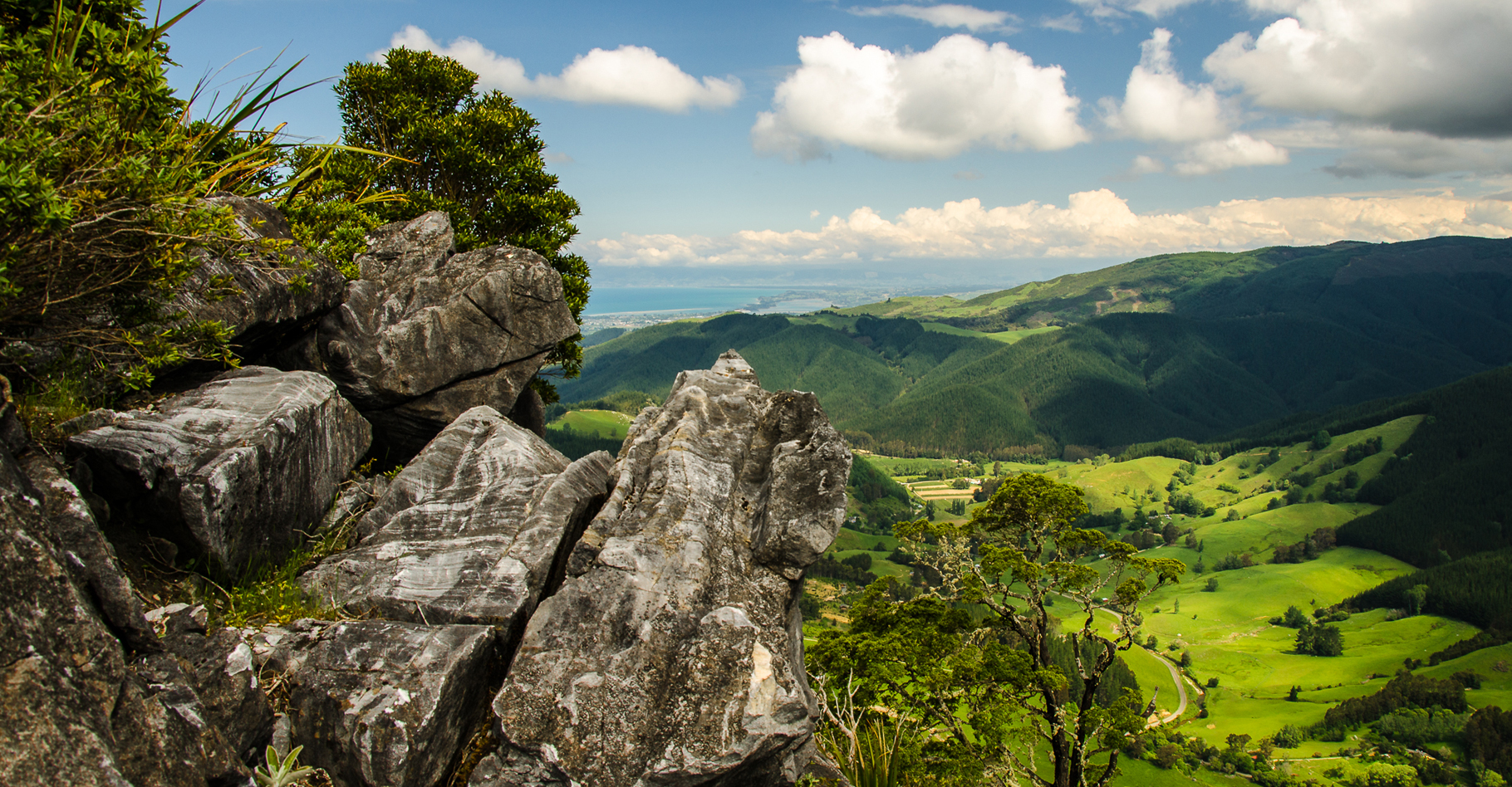 Paysage de Nouvelle-Zélande. © Gislain Mary, CC by-nc 2.0
