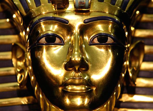 Crâne de Toutânkhamon. La momie de l’enfant-pharaon est toujours conservée dans la vallée des rois. © Rémi Noyon, cc by sa 2.0