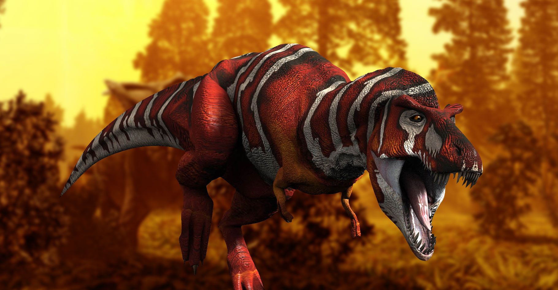 Reproduction d'un T.Rex. © Ryanz720 - Domaine public 