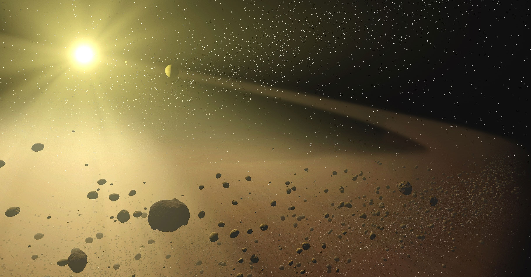 Les astéroïdes : taille, orbite, composition et formation