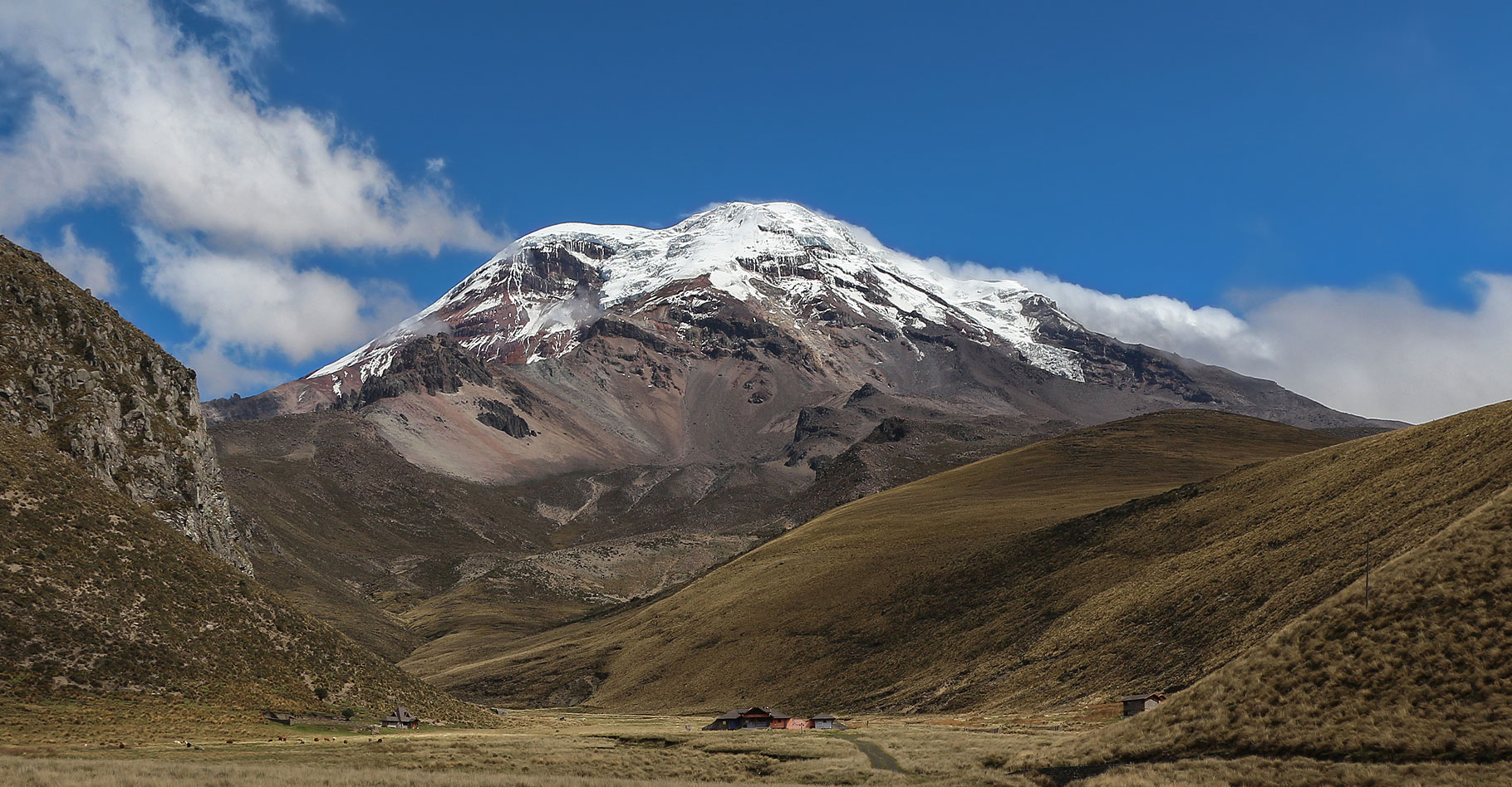 Le volcan Chimborazo (6268m) en Équateur.&nbsp;© Bernard Gagnon - Domaine public
