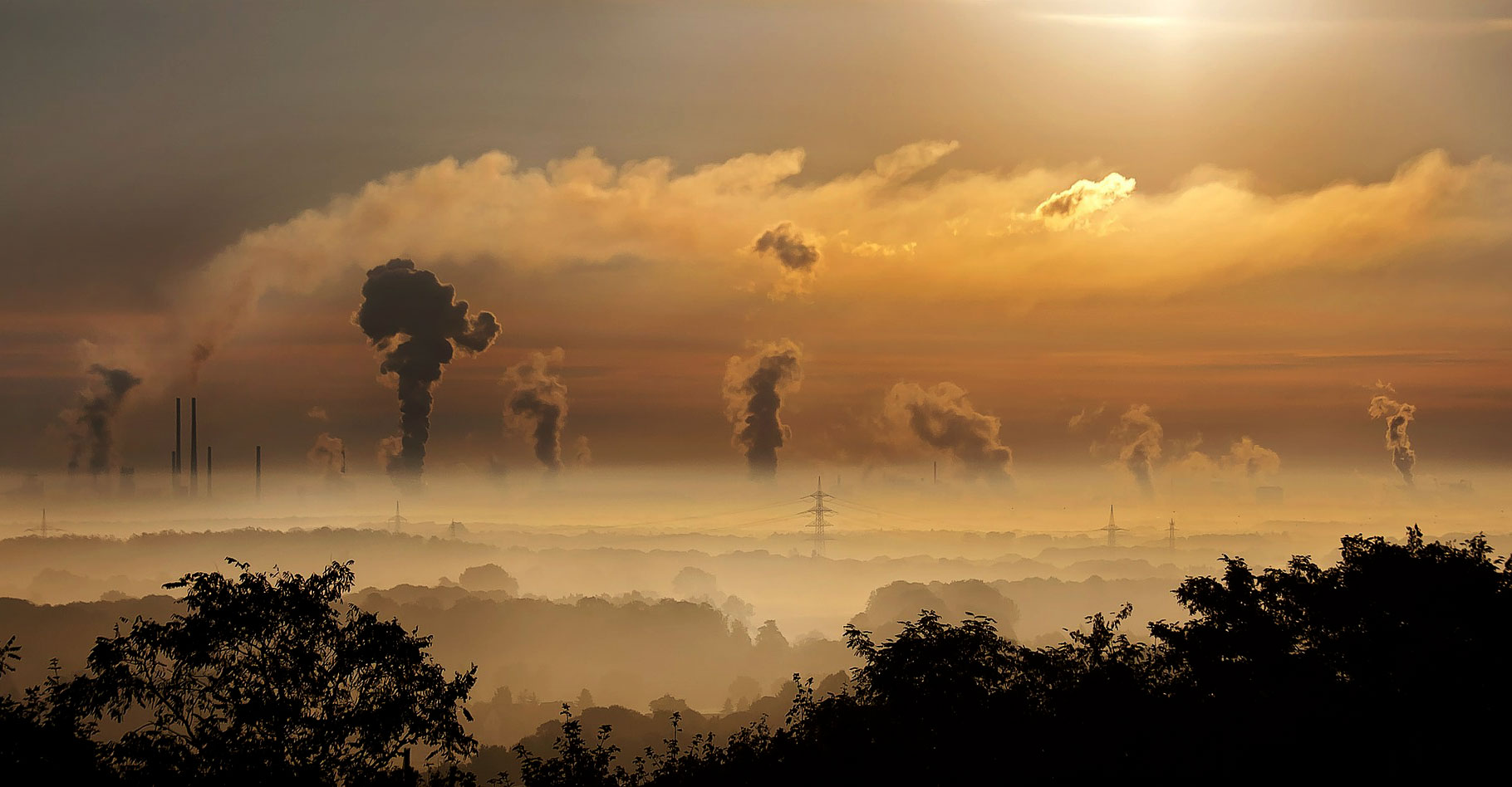 Pollution atmosphèrique dans les villes.&nbsp;© Foto-Rabe - Domaine public