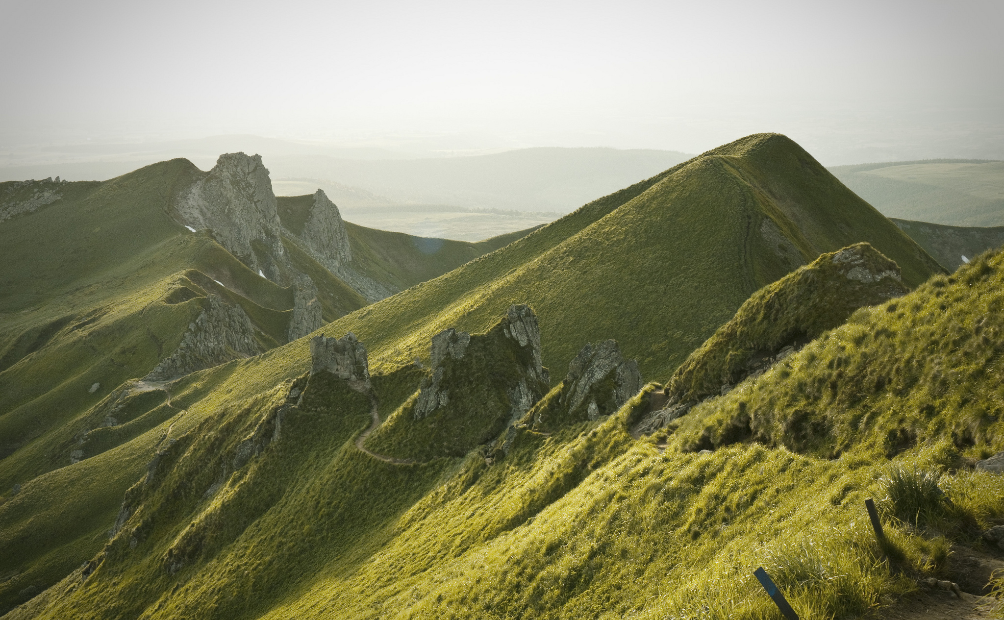 Panorama de la chaîne des Puys. © Alpha du Centaure - CC BY-SA 2.0